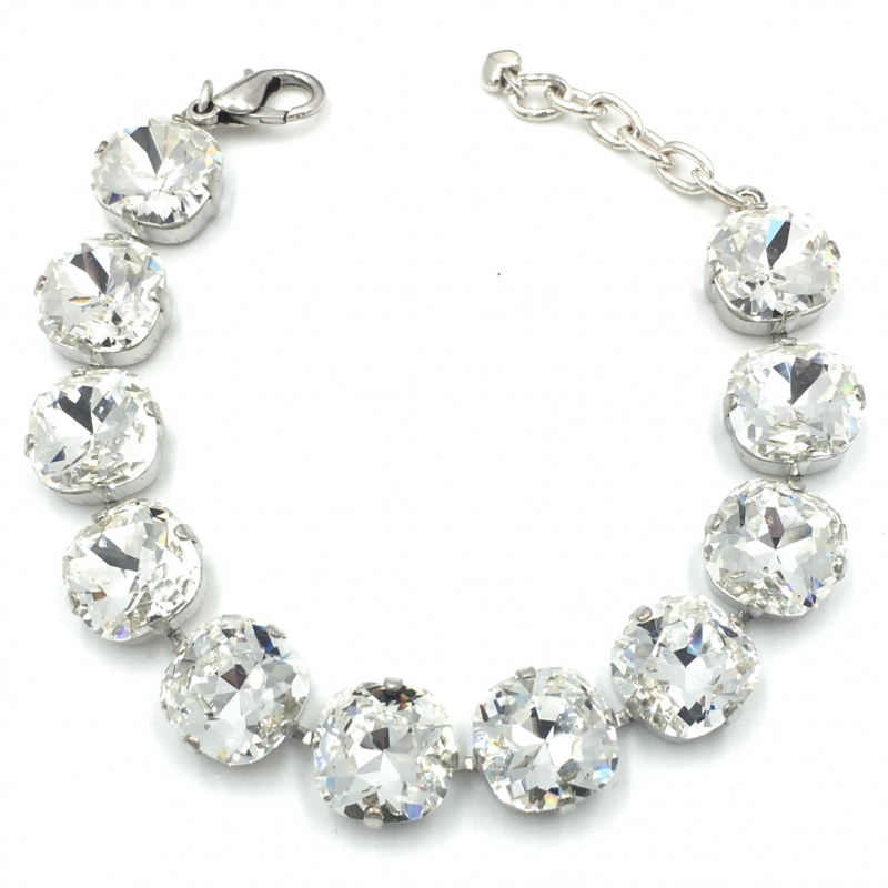 Armband Cushion Silber 12mm Produkt-Bild 1