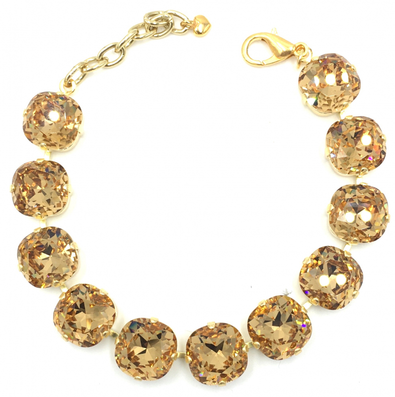 Armband Cushion Gold 12mm Produkt-Bild