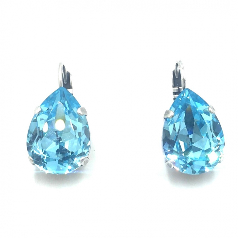 Ohrhänger Peardrop Silber Produkt-Bild 1